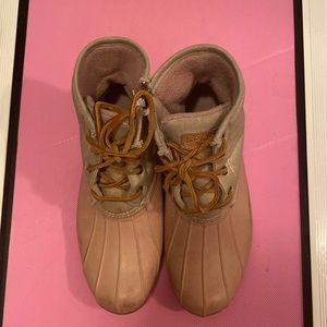 women’s size 8 sperry duck boots
